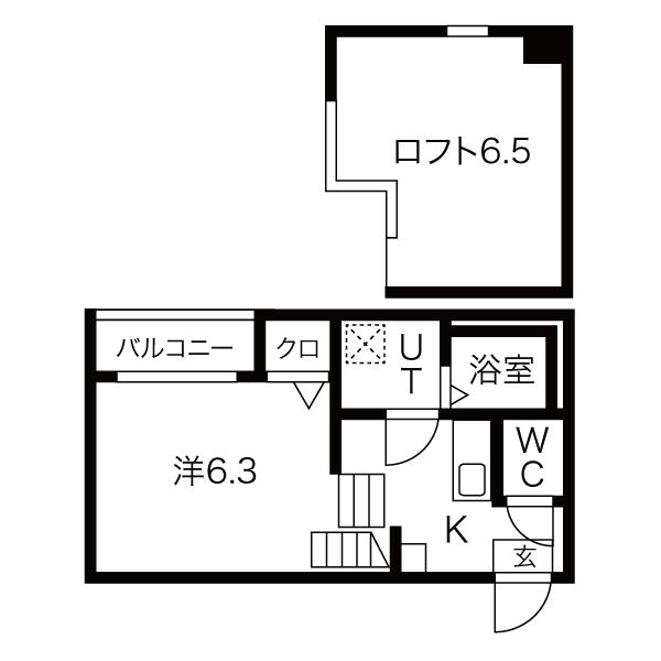 グロリア東海通の間取り