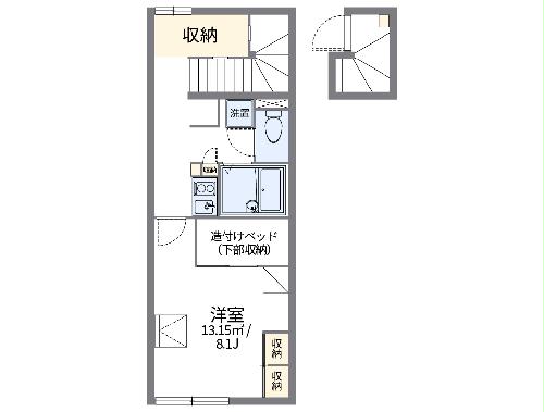 レオパレスＡＯＩの間取り