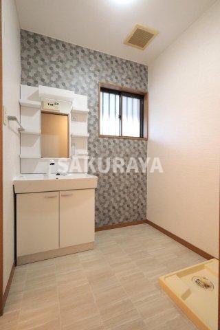 洗面設備　2025年12月撮影。