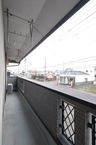 バルコニー　2025年12月撮影。