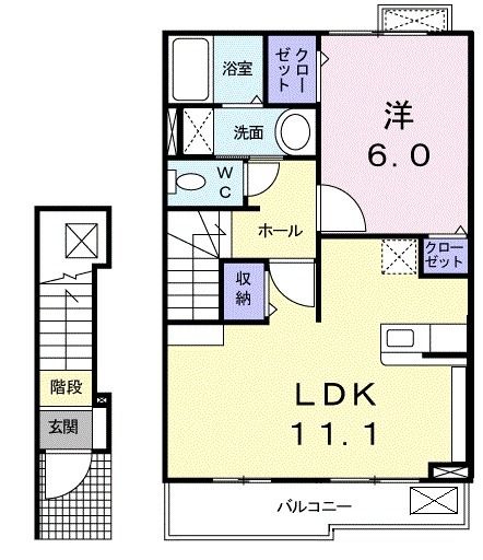 ブリーゼ　Ｓの間取り