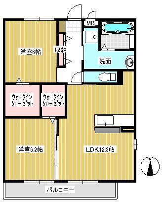 ホベンセドルの間取り