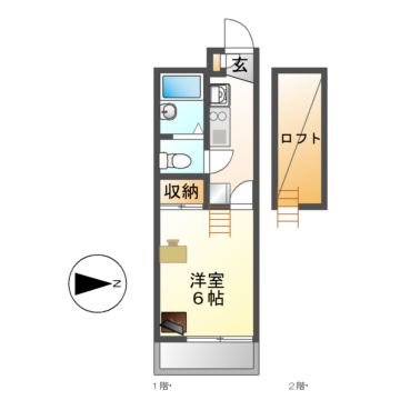 ピアッフェの間取り