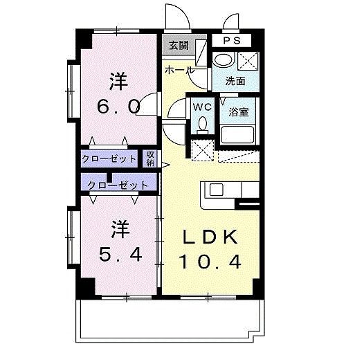 カーサ　セレーナの間取り