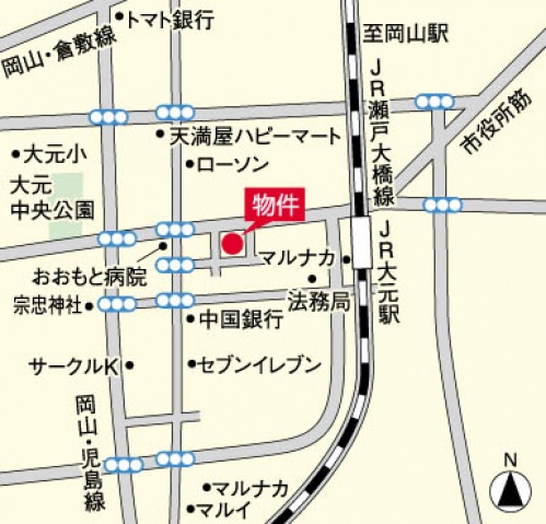 スーパー　パークス伊福店（スーパー）まで405m