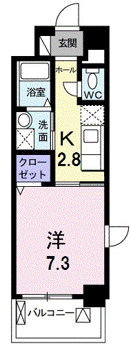 【Ｔ’ｓ　ＣＵＢＥ　ＺＥＲＯの間取り】