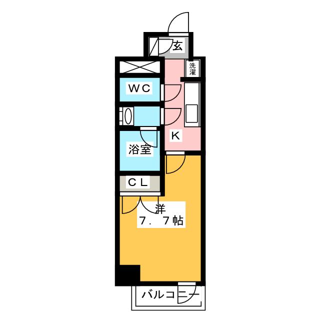 ＡＬＴＥＲＮＡ神楽坂Ｉの間取り