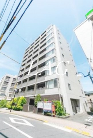 【中野区東中野のマンションの建物外観】