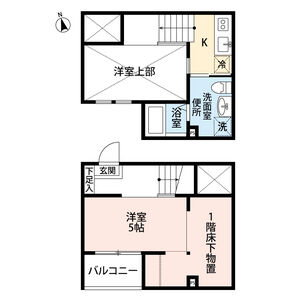 エクステンション　K(エクステンションケー)の間取り