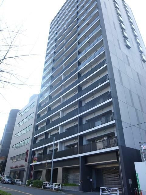 【渋谷区渋谷のマンションの建物外観】