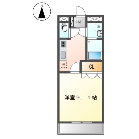 ヴィラ　桜の丘の間取り