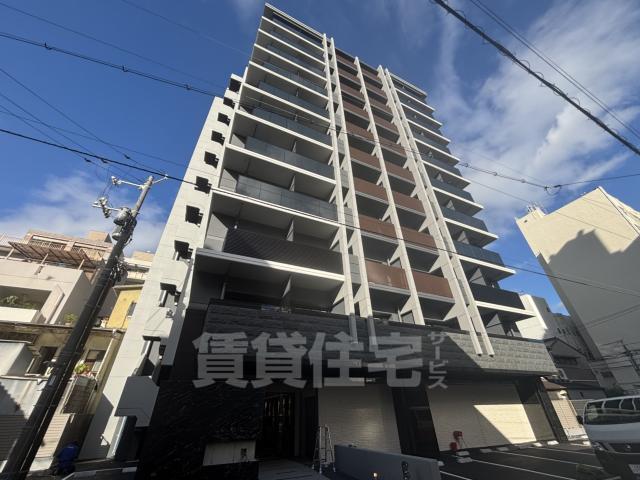 【広島市中区本川町のマンションの建物外観】