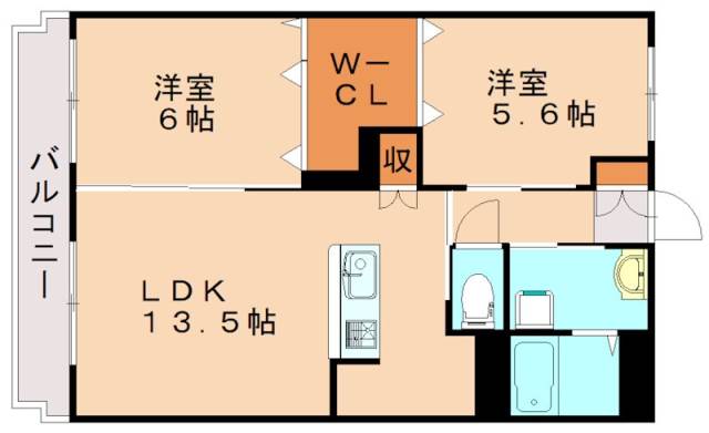 【ローレンコートの間取り】