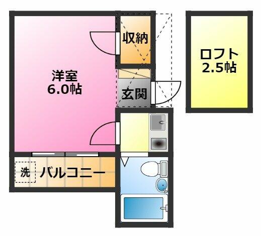 クレア白楽の間取り