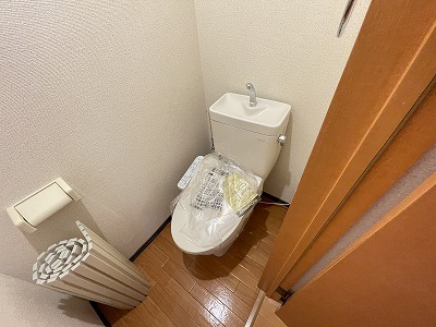 トイレ　ゆったりとした空間のトイレです