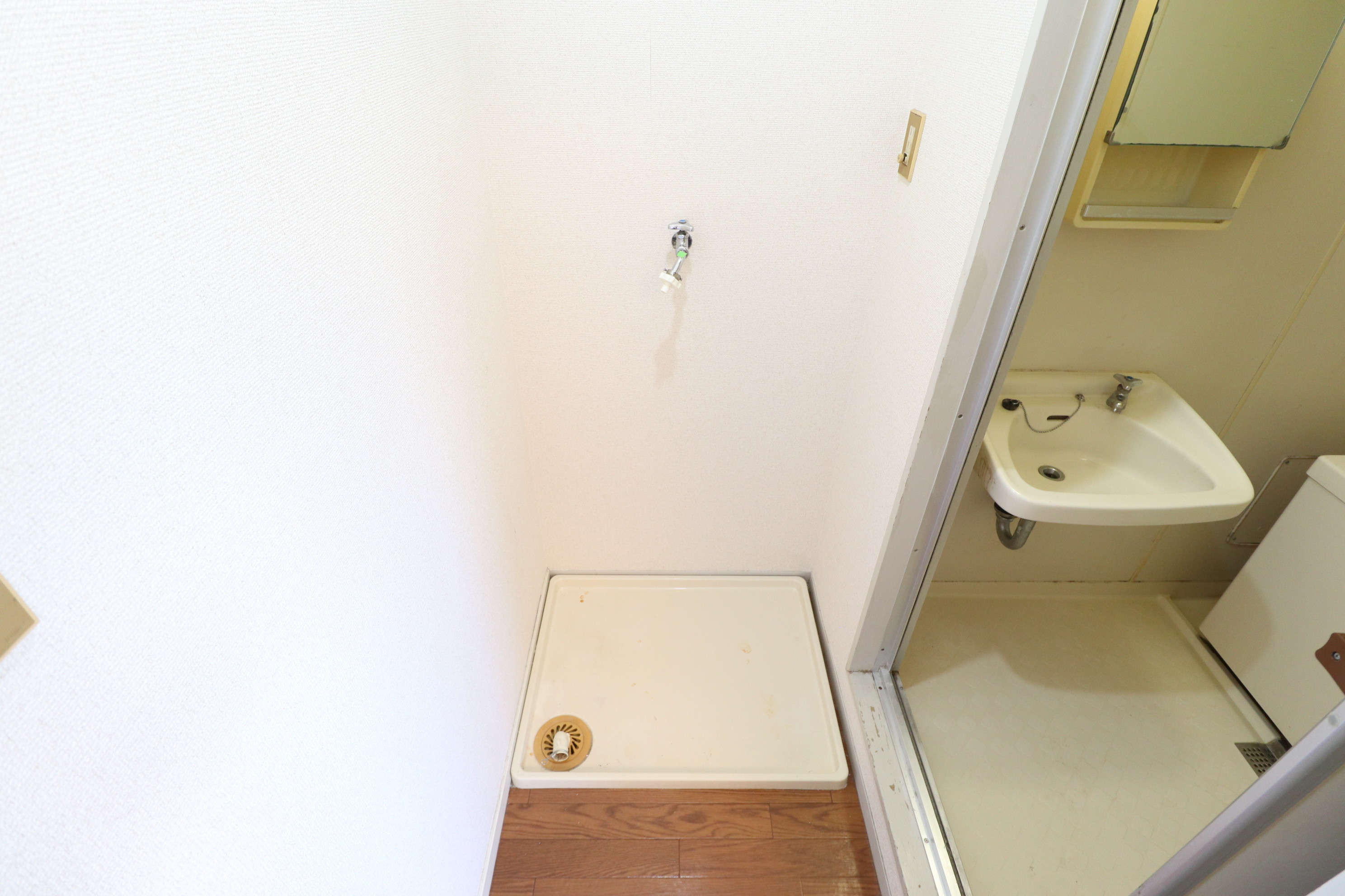 眺望　洗濯機置き場☆