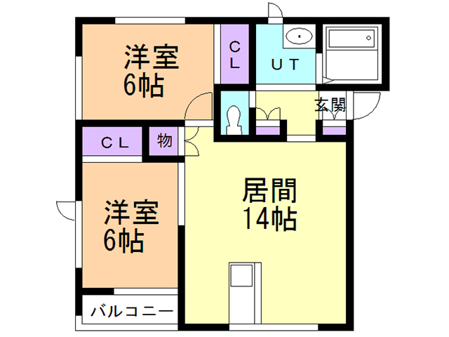 ヴィブラン・3_間取り_0