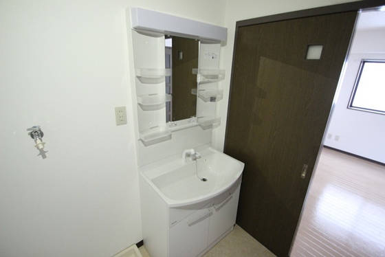 洗面設備　※他号室の写真になります