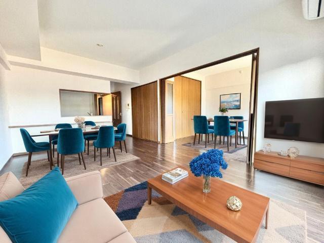 居室・リビング　本画像はＣＧで作成しており、実際に家具等は置かれておりません