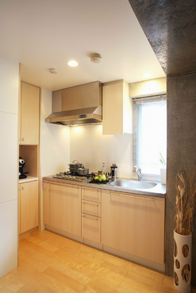 キッチン　モデルルーム