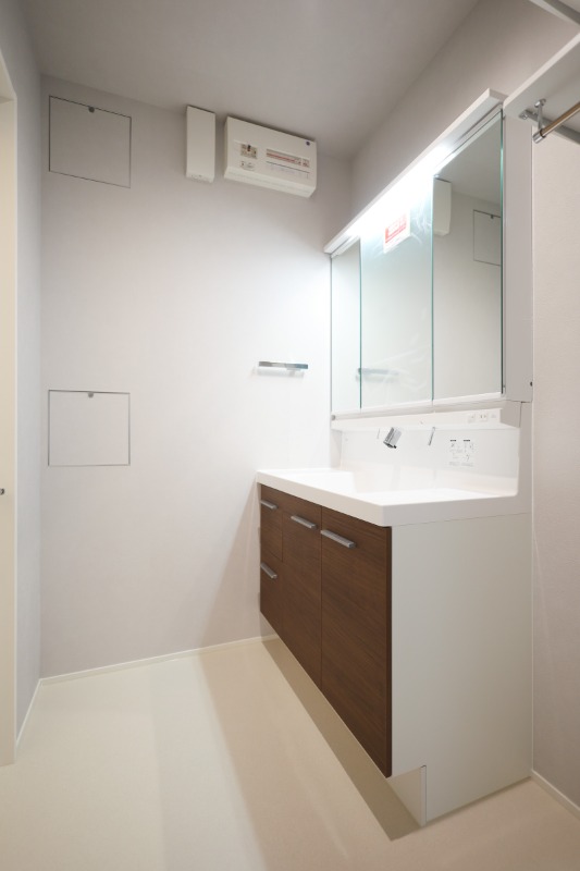 洗面設備　図面と現状に相違がある場合には現状を優先