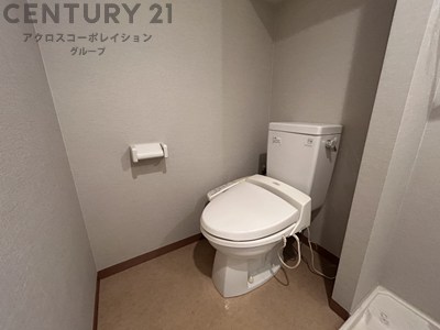 トイレ　ウォシュレット付きのトイレ♪