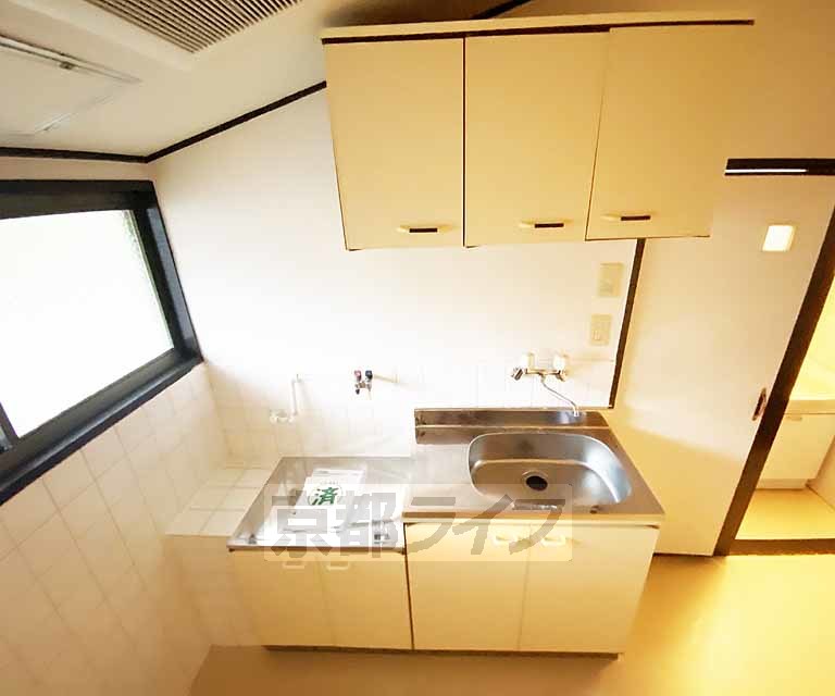 キッチン　ガスコンロ設置可