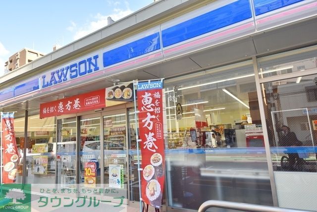 コンビニ　ローソン 博多古門戸町店（コンビニ）まで314m