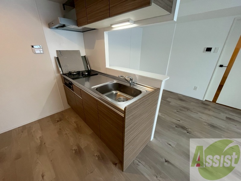 キッチン　キッチンはスペースも広々していて使いやすそうですよ！