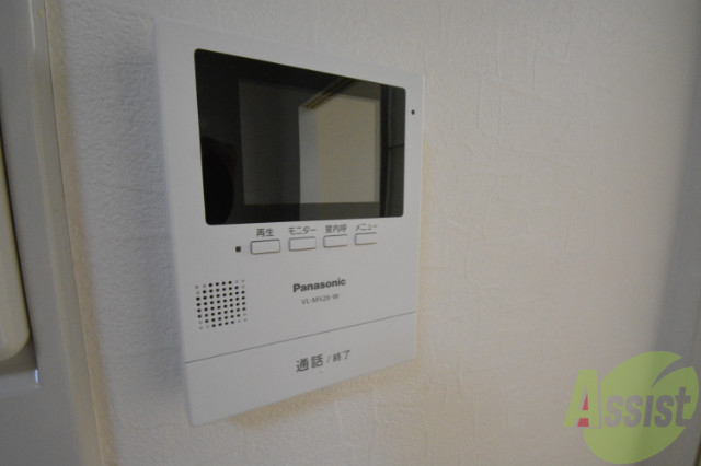 セキュリティ　安心ＴＶモニタ付きインターホン！