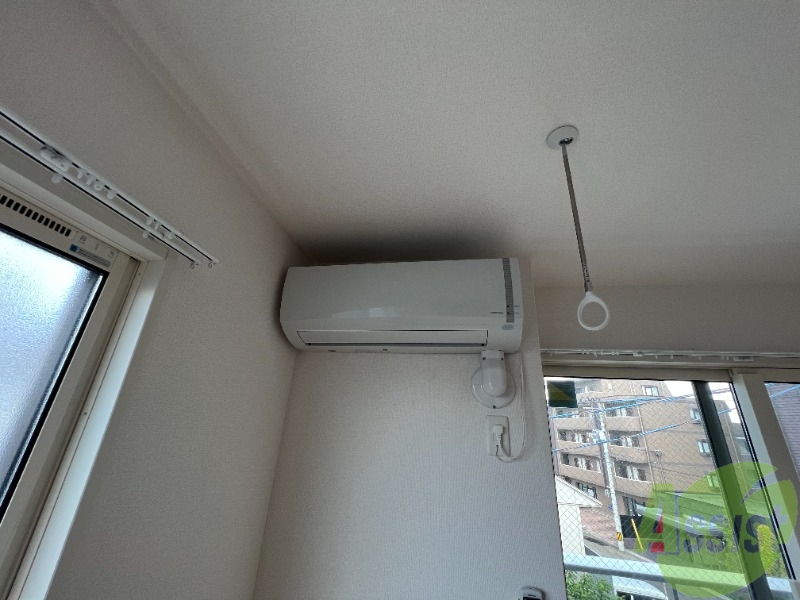 その他設備　エアコンが付いているので夏も冬も快適ですね～