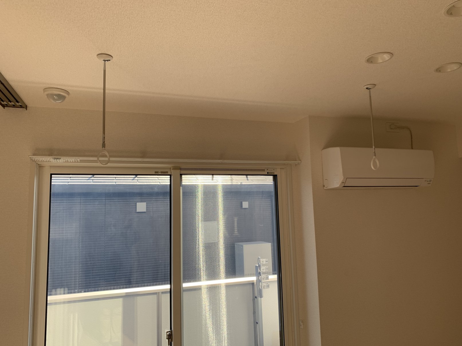 その他設備　エアコン・室内物干付