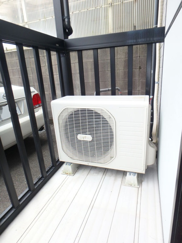 バルコニー　東向きで朝日が差し込みます♪