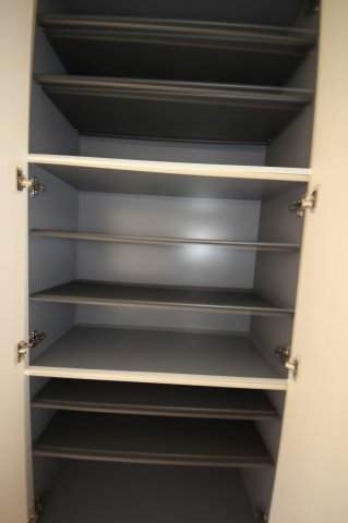 収納　玄関の収納スペースです