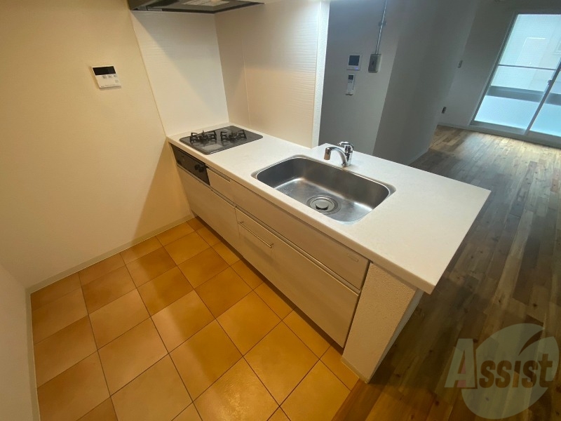 キッチン　キッチンはスペースも広々していて使いやすそうですよ！