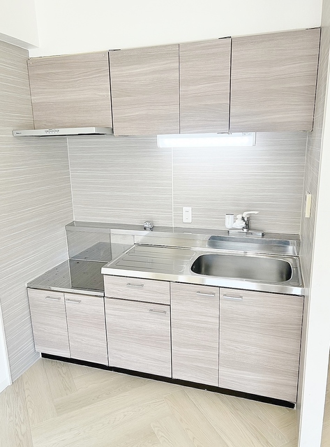 キッチン　２口ガス対応キッチン