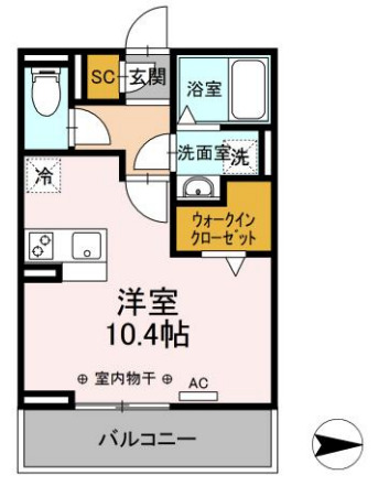 D-Hills相生の間取り