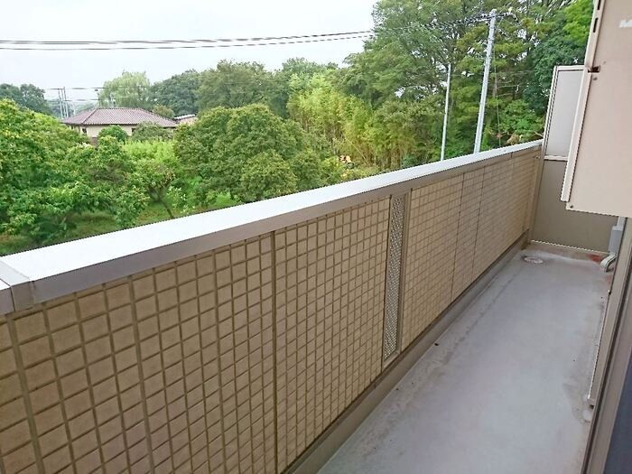 バルコニー　庭