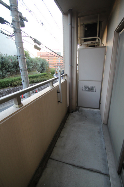 バルコニー　南向きのバルコニー