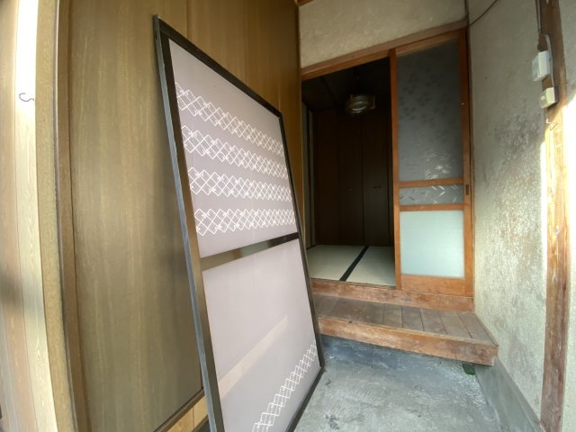 玄関　ゆったりとした玄関です