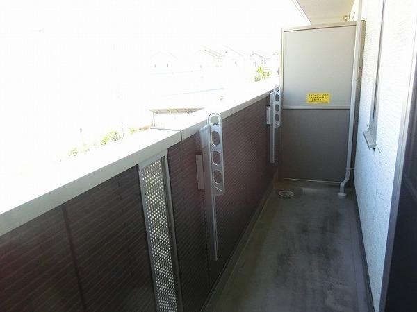 バルコニー　日当たり良好！