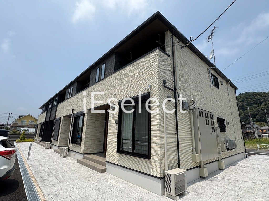 建物外観　経済的な都市ガスが利用可能！