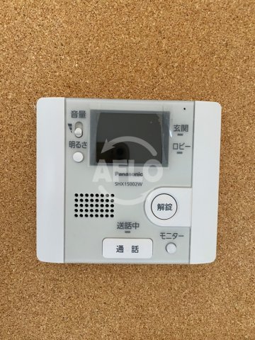 セキュリティ　D-room西田辺　モニター付きインターホン