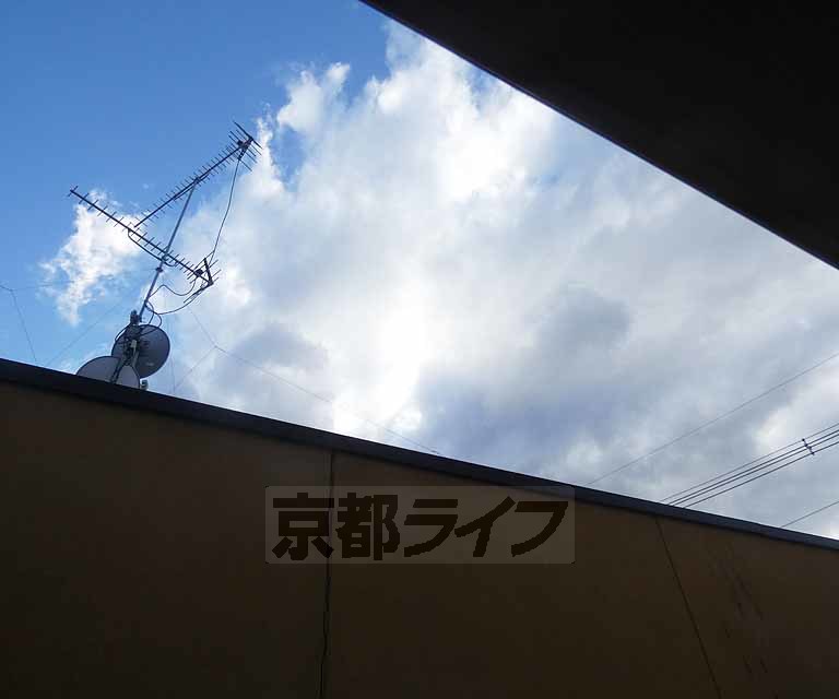 眺望　バルコニーからの室外風景。