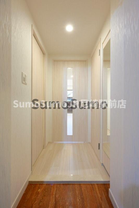 玄関　明るい玄関です