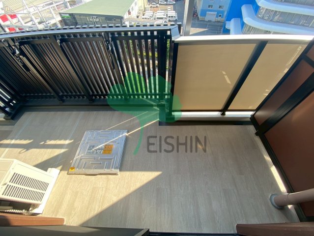 バルコニー　日当たりの良いバルコニーです！