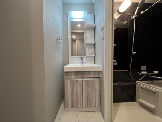 洗面設備　＊他号室の写真使用