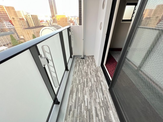 バルコニー　＊他号室の写真使用