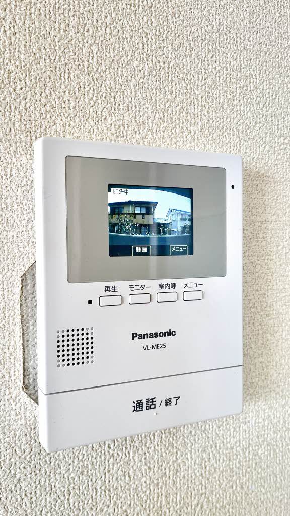セキュリティ　モニタ付きドアホン