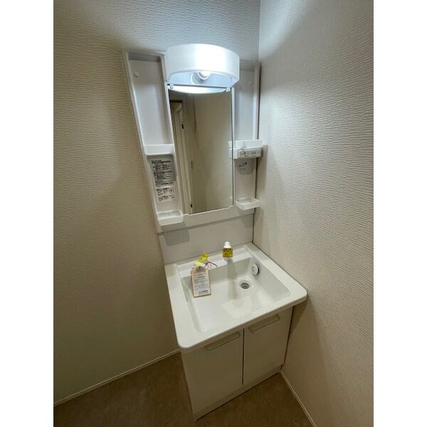 洗面設備　シャワー付き洗面台